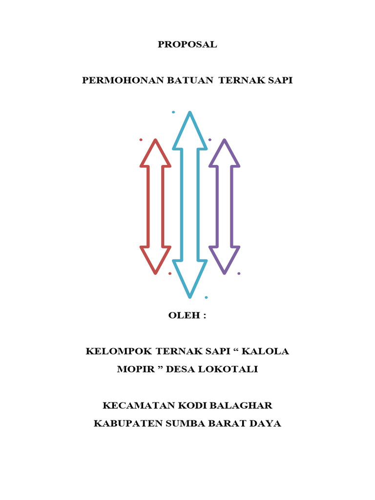 Proposal Bantuan Ternak Sapi Kalola | PDF | Teknologi & Rekayasa