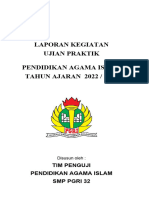 Contoh LAPORAN UPRAK PAI 2022-2023