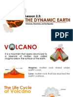 SCIENCE 10 Q1W7 Dynamic of The Earth