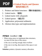 Chapter 4 Linked Stacks and Queues