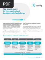 Top 10 Use Cases For Sysdig