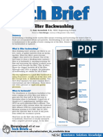 TechBrief Satterfield 2005 Filter Backwashing