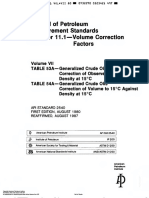 API Mpms 11.1 Vol Vii 1st Ed 1987_tabel 53a Dan 54a_crude Oil