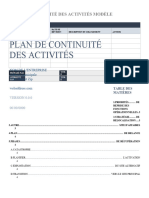 IC Business Continuity Plan Template 17406 - WORD - FR