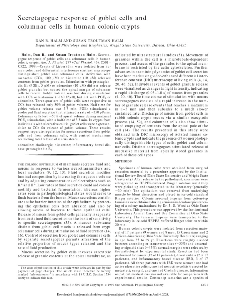 FFFFF | PDF | Inflammatory Bowel Disease | Epithelium