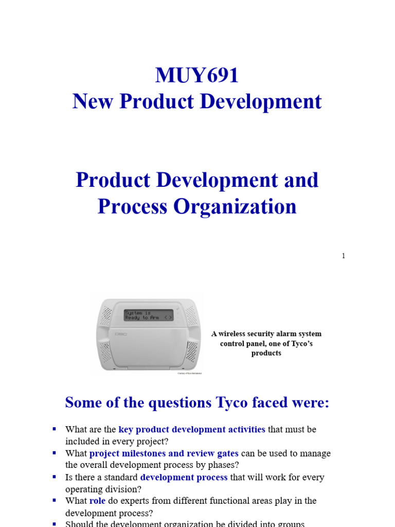2 Product Development and Process Organization | PDF | Software ...