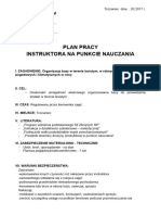 PLAN PRACY - Organizacja Bazy