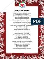 Joy To The World Love To Sing Updated 2022