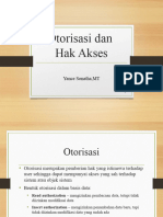 Administrasi Database (Otorisasi Dan Hak Akses)