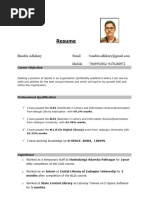 Resume of Bandita Adhikary 2