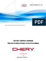 Service Advisor - The Key Point of Chery Core Produrce
