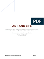 Group 2 - Art and Life - Written Report