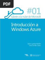 Download Sbete a la nube de Microsoft - Parte 1 Introduccin a Windows Azure by Krasis Press SN72025814 doc pdf