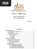 MI MA10 User's Manual (MR or MI)