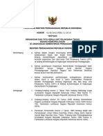 Permendag No 43 Tahun 2010 - Organisasi Dan Tata Kerja UPT Bidang Kemetrologian