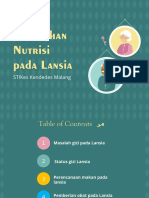 Pemenuhan Nutrisi Pada Lansia