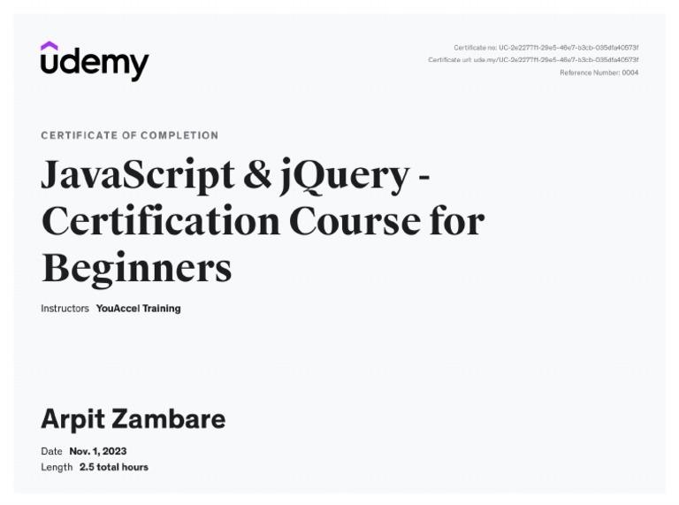Javascript and JQuery | PDF