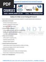 Ect Syllabus