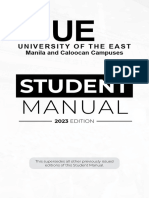UE Student Manual 2023 Edition