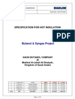 120167-PI-TS-0007_Specification for Hot Insulation