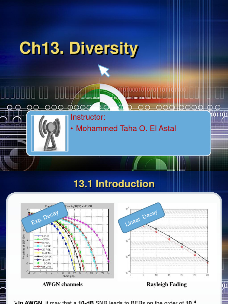 Diversity Techniques in Wireless Communication | PDF | Antenna (Radio ...