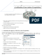 TP 4 centrale d’acquisition Sysam-SP5