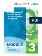 tools for gender mainstreaming