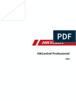 HikCentral Professional V1.5.1 FAQ 20200110