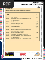 Cash Book Worksheet