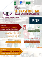 Literasi Digital Santri Milenial 2024