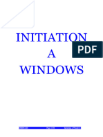 Initiation à Windows