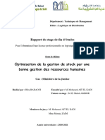 Rapport de Stage Ministère de La Justice