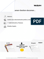 Simulacro Examen - Gestión Documentación