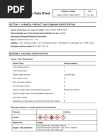 MSDS - Treatment