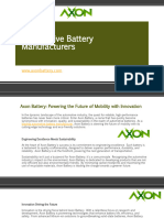 Automotive Battery Manufacturers