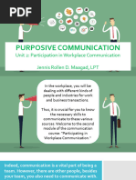 Purposive Communication Unit 2 Updated CP