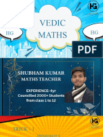 Vedic Maths