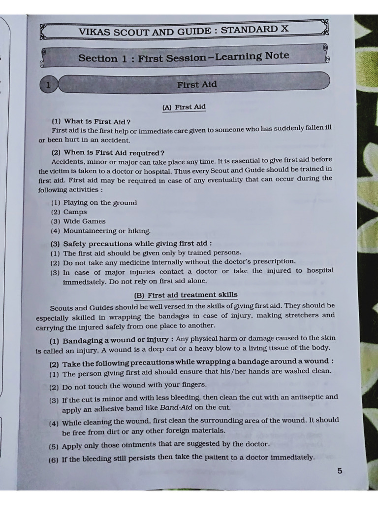 Scout and Guide CHP 1 PDF | PDF