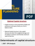 Capital Structure Planning