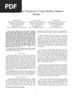 Stock Market Prediction Using Hidden Markov Model