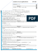 2PCB 801 Applications Produit Scalaire Espace