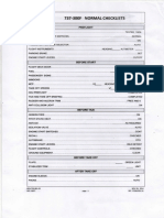 3 B737-300F NORMAL CHECKLIST