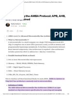 AMBA Protocol
