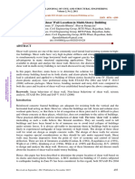 Core Wall System Analysis Example | PDF