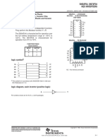 Description: SN54F04, SN74F04 Hex Inverters