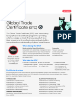 GTC Certificate Flyer
