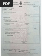 Mrs. Parvin Ivy Death Certificate