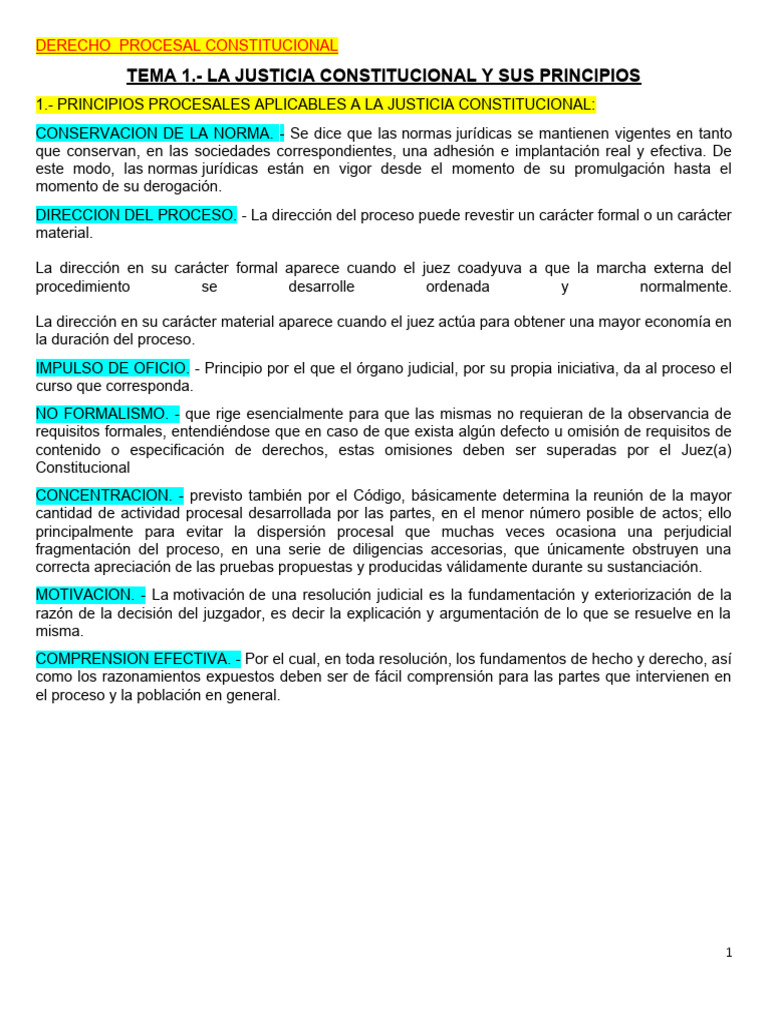 PROCESAL CONSTITUCIONAL BOLIVIA | PDF | Caso de ley | Sentencia (ley)