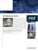 Moog Cryogenic Ball Valves Datasheet