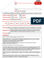 Ficha Paladino de Arton ND 16